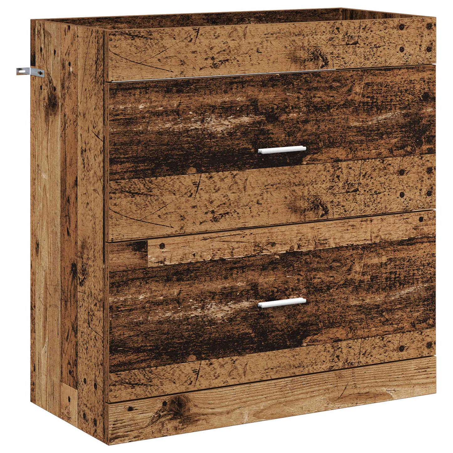 Bathroom Under Sink Cabinet Old Wood 78.5 x 37.5 x 81 cm