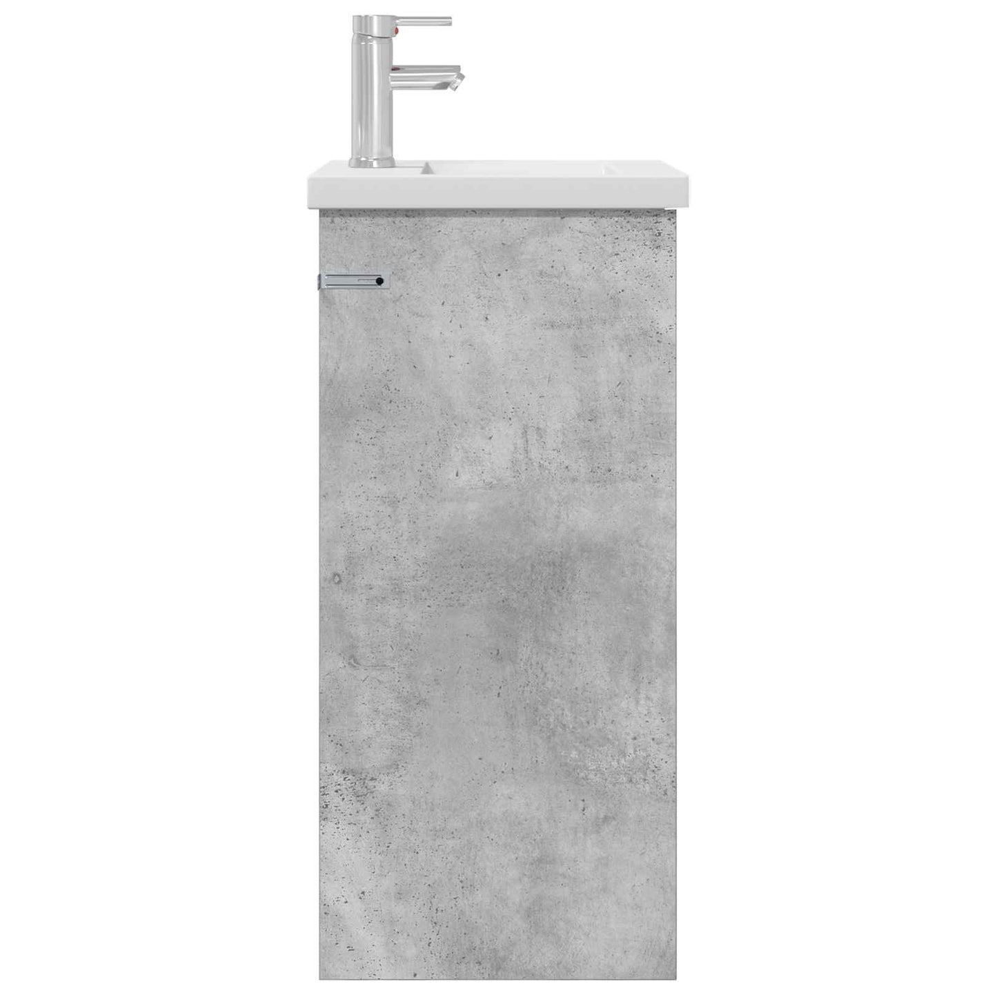 Bathroom Vanity with Sink Concrete Grey 42 x 40 x 84.5 cm