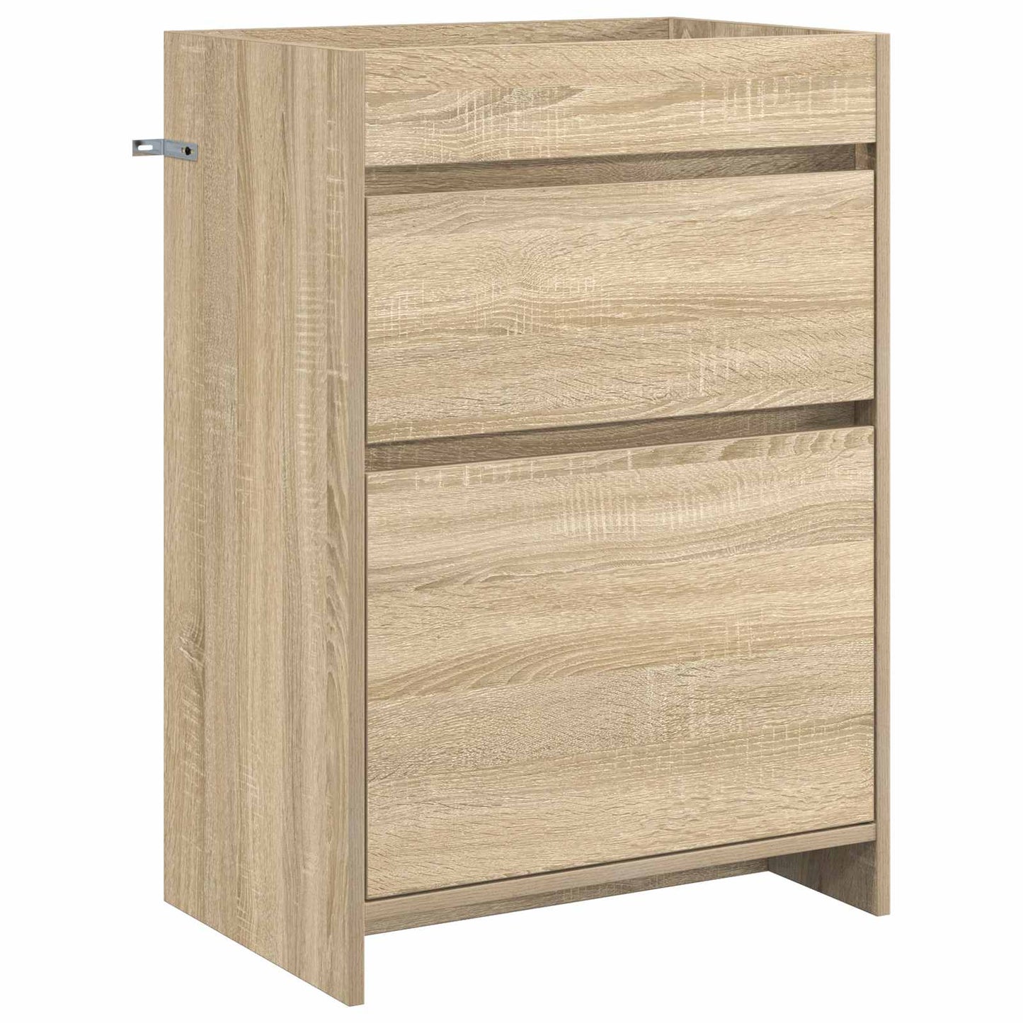Bathroom Under Sink Cabinet Sonoma Oak 56 x 37.5 x 81 cm