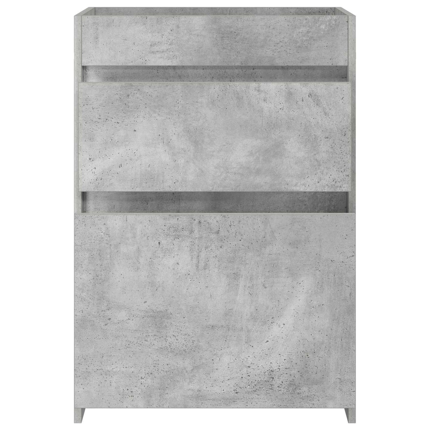 Bathroom Under Sink Cabinet Concrete Grey 56 x 37.5 x 81 cm