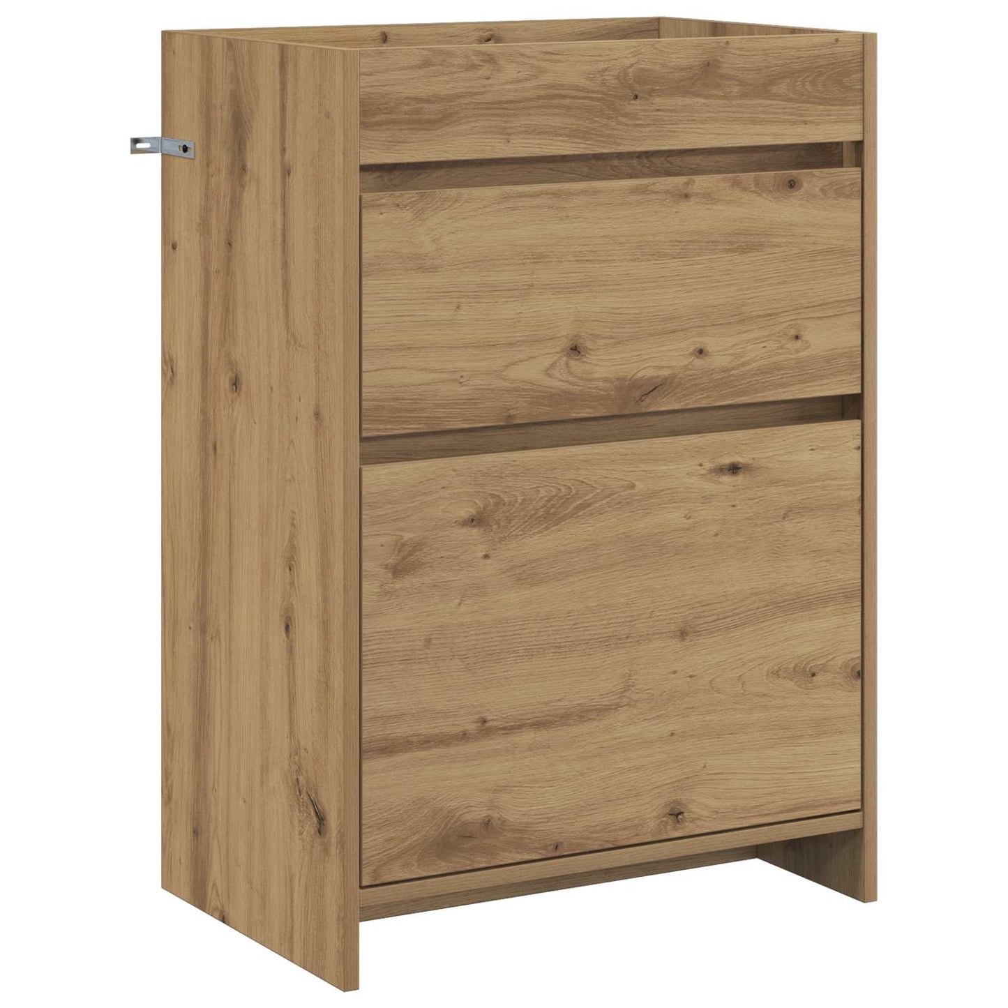 Bathroom Under Sink Cabinet Artisan Oak 56 x 37.5 x 81 cm