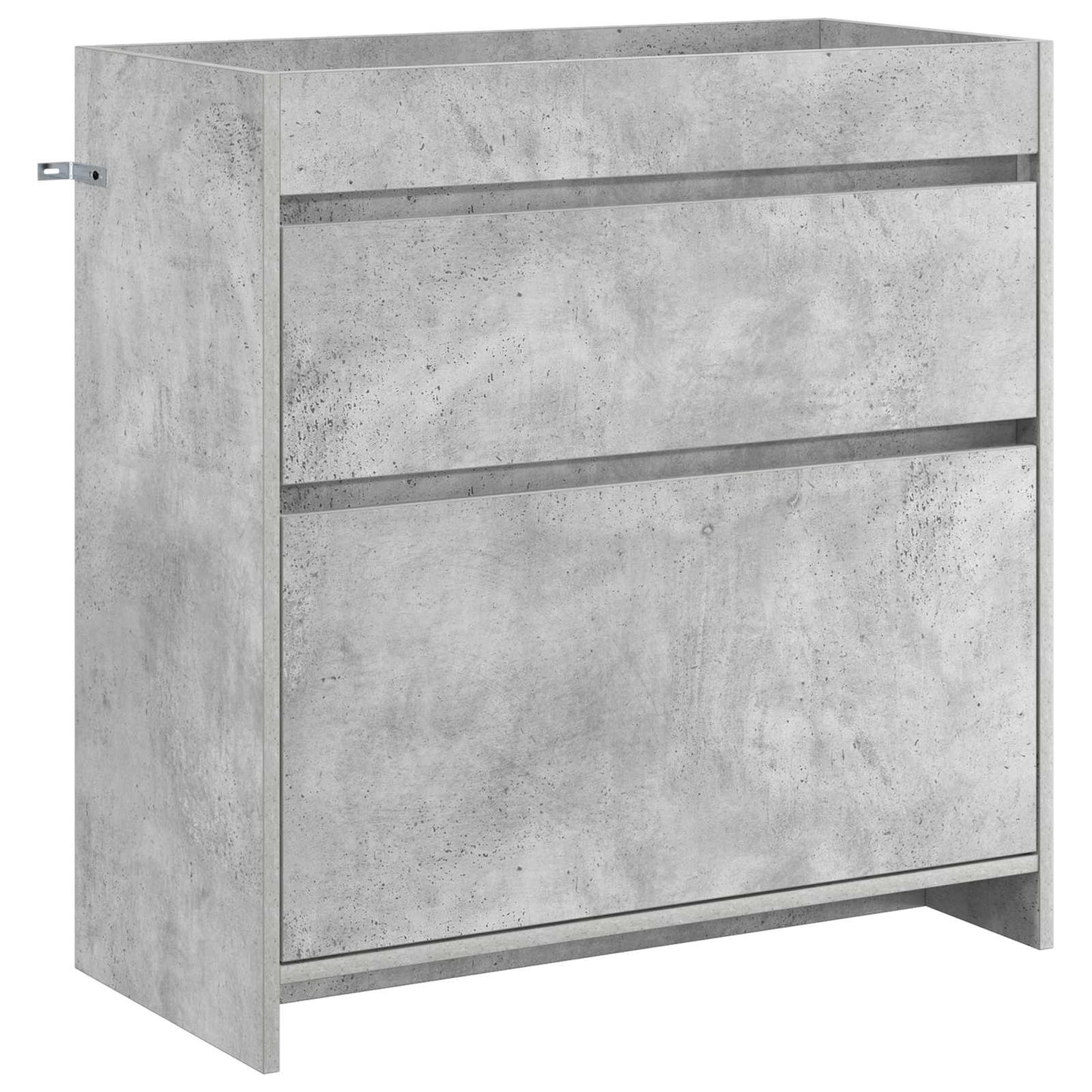 Bathroom Under Sink Cabinet Concrete Grey 78.5 x 37.5 x 81 cm