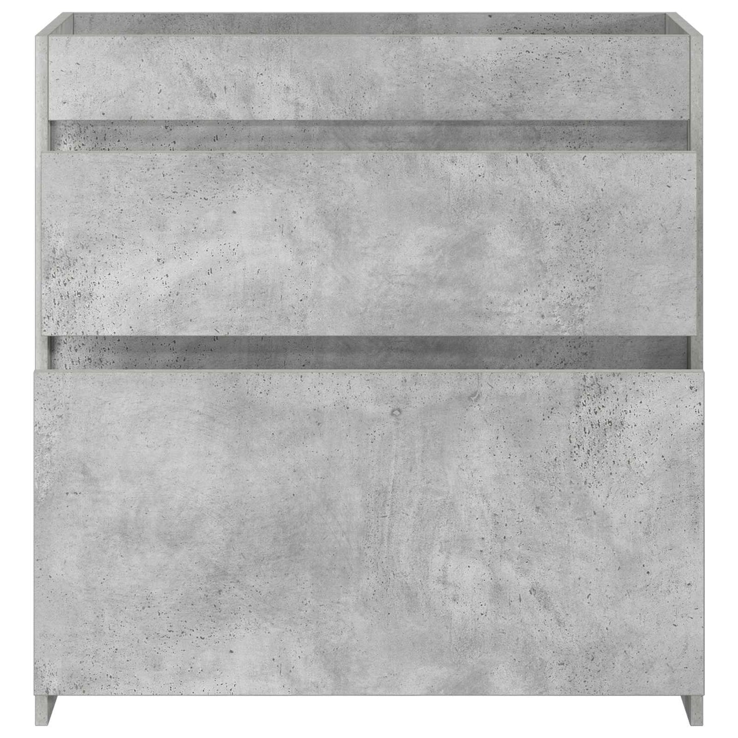 Bathroom Under Sink Cabinet Concrete Grey 78.5 x 37.5 x 81 cm