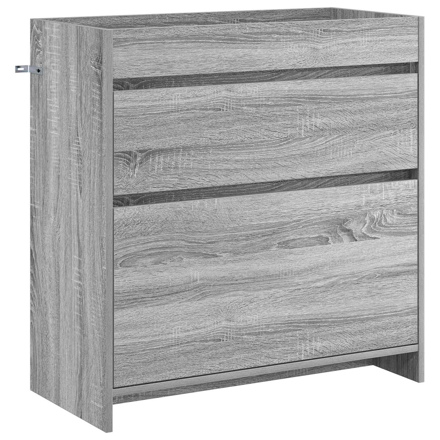 Bathroom Under Sink Cabinet Grey Sonoma 78.5 x 37.5 x 81 cm