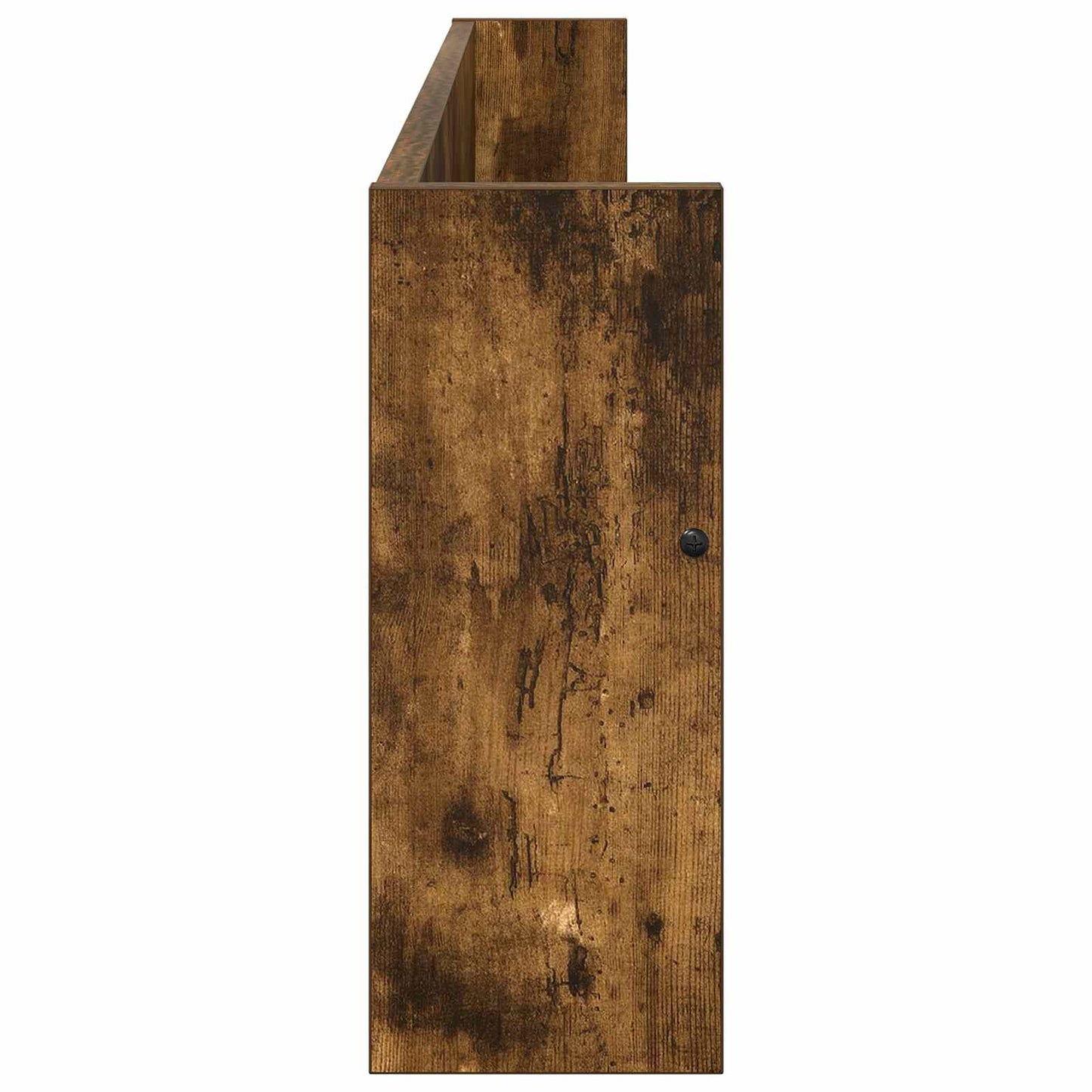 Magazine Rack Smoked Oak 100 x 12 x 30 cm Engineered Wood