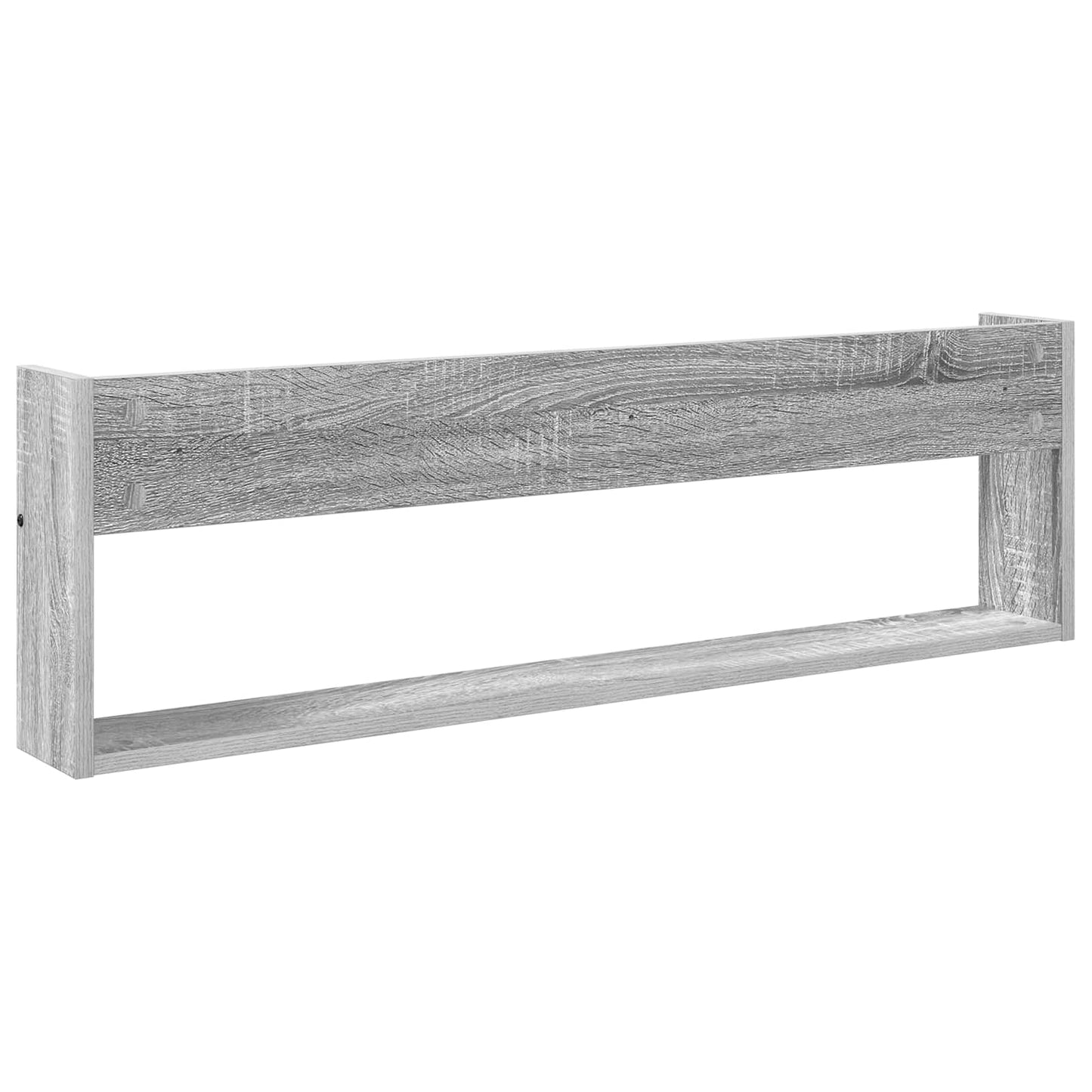 Magazine Rack Grey Sonoma 100 x 12 x 30 cm Engineered Wood