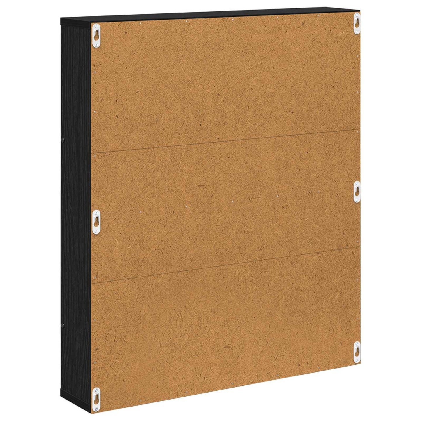 Magazine Rack 2 pcs Black Oak 60 x 12 x 70 cm Engineered Wood