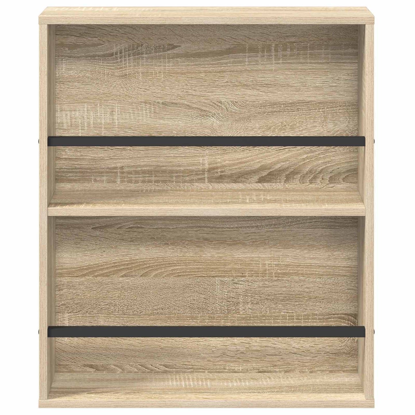 Magazine Rack 2 pcs Sonoma Oak 60 x 12 x 70 cm Engineered Wood