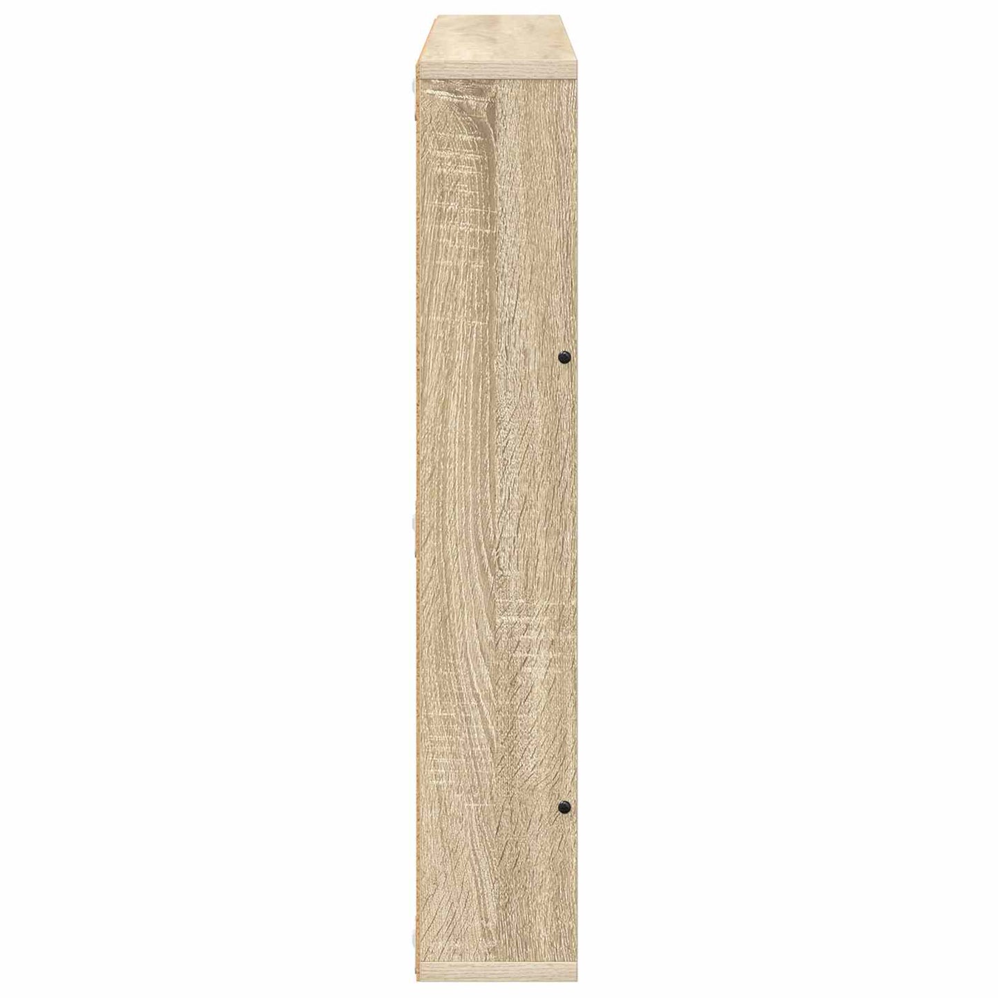 Magazine Rack 2 pcs Sonoma Oak 60 x 12 x 70 cm Engineered Wood
