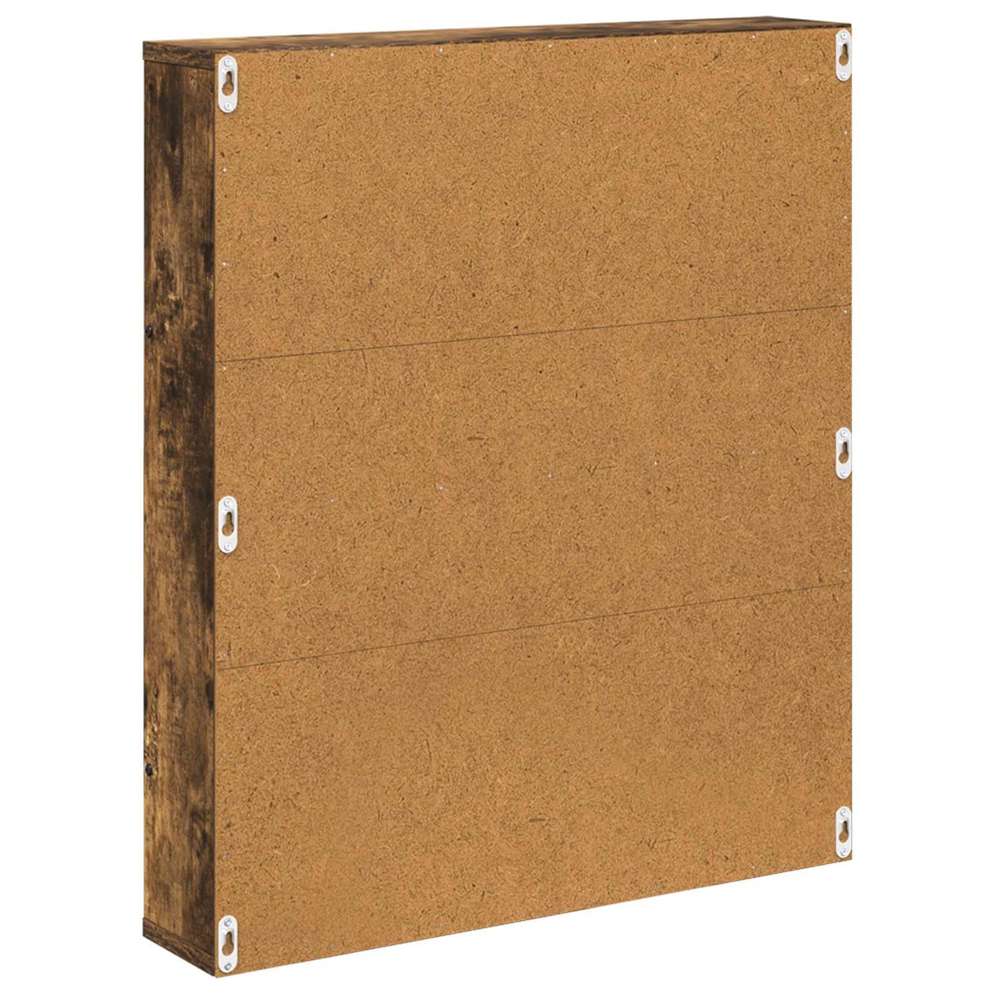 Magazine Rack Smoked Oak 60 x 12 x 70 cm Engineered Wood