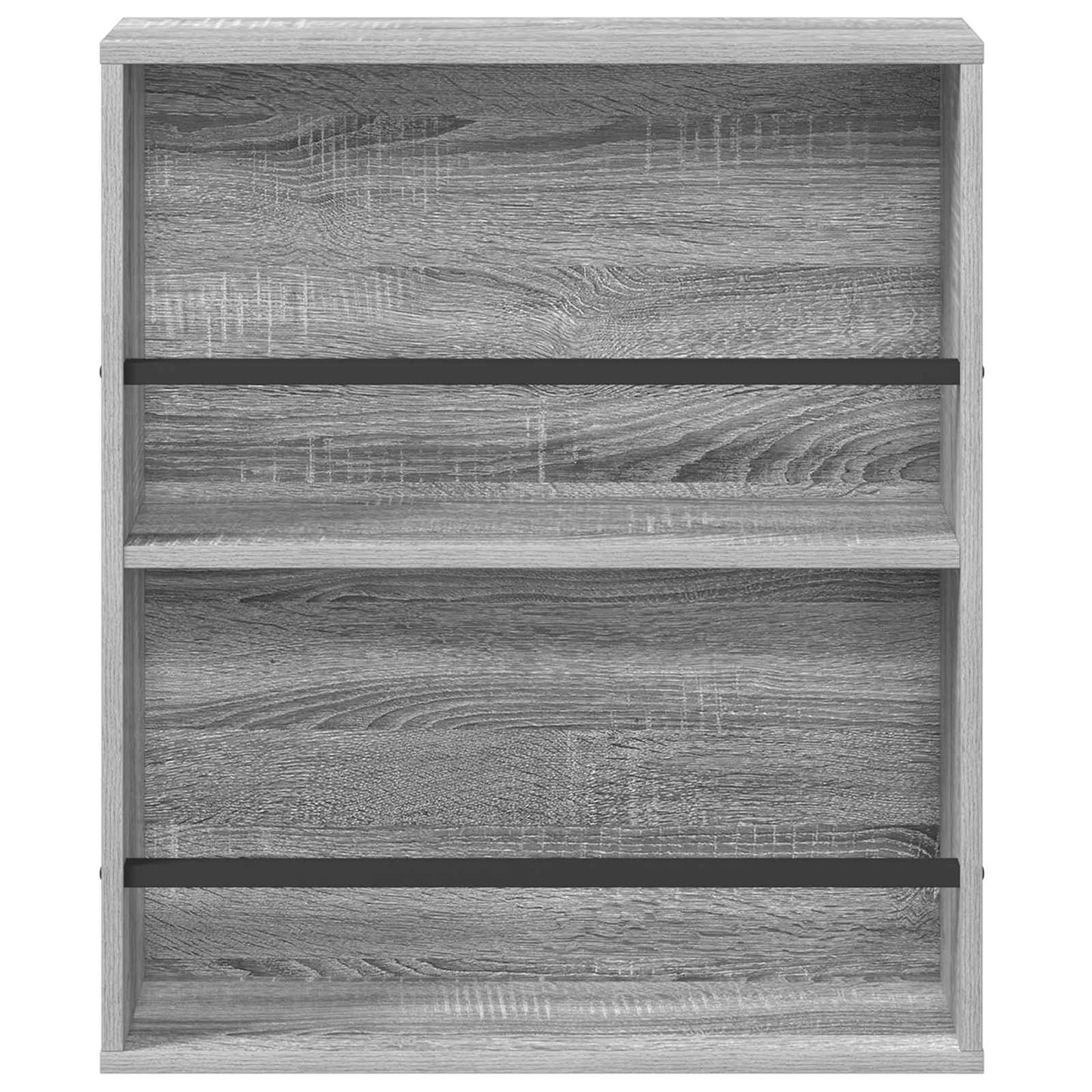 Magazine Rack 2 pcs Grey Sonoma 60 x 12 x 70 cm Engineered Wood