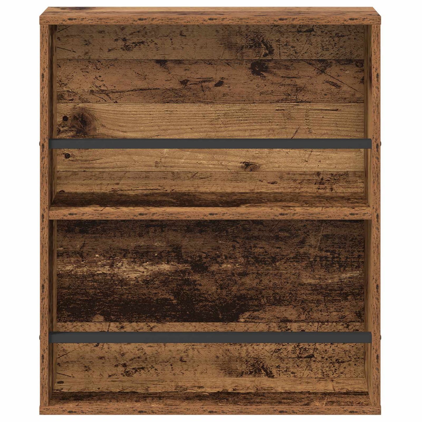 Magazine Rack Old Wood 60 x 12 x 70 cm Engineered Wood