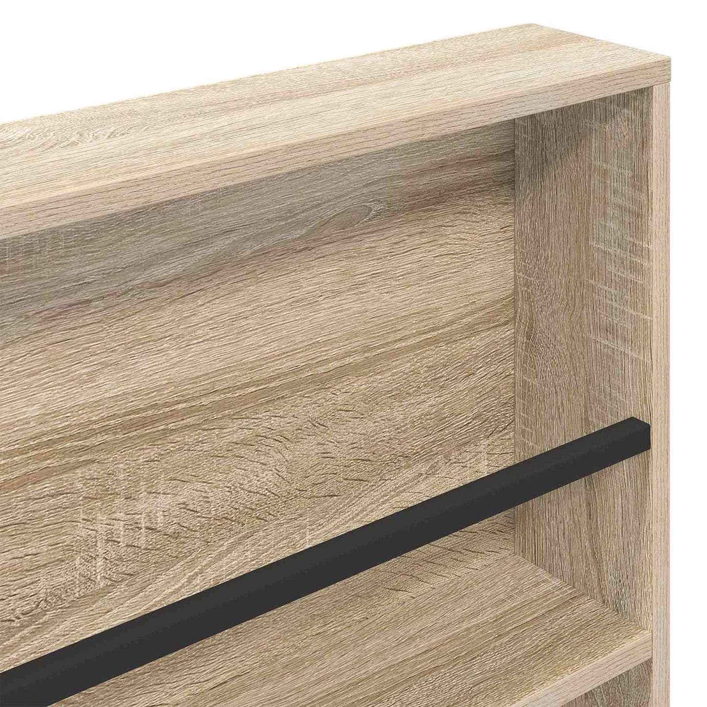 Magazine Rack Sonoma Oak 80 x 12 x 70 cm Engineered Wood