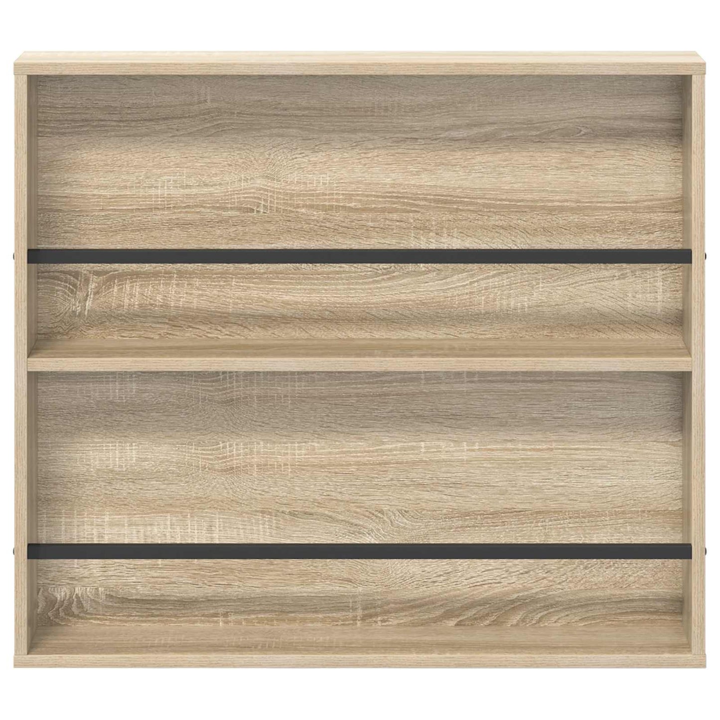 Magazine Rack 2 pcs Sonoma Oak 80 x 12 x 70 cm Engineered Wood