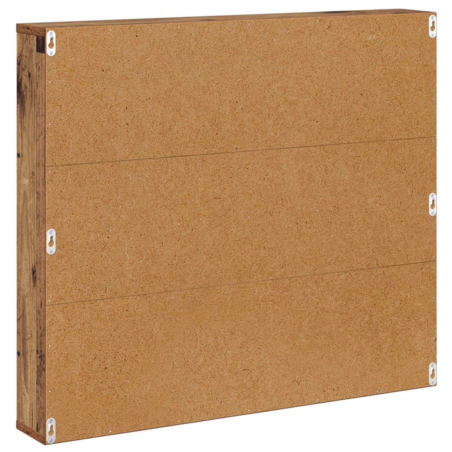 Magazine Rack Old Wood 80 x 12 x 70 cm Engineered Wood