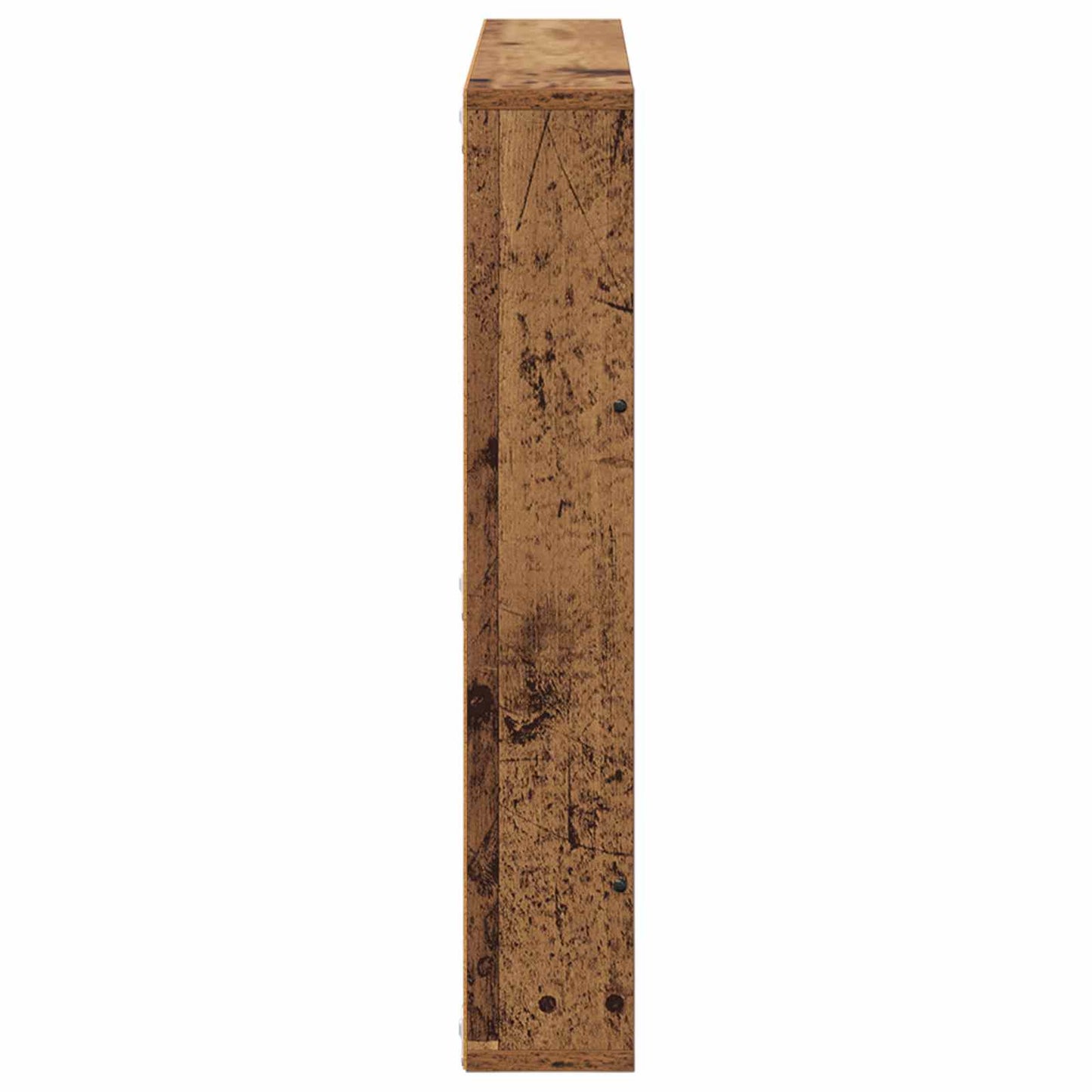 Magazine Rack Old Wood 80 x 12 x 70 cm Engineered Wood