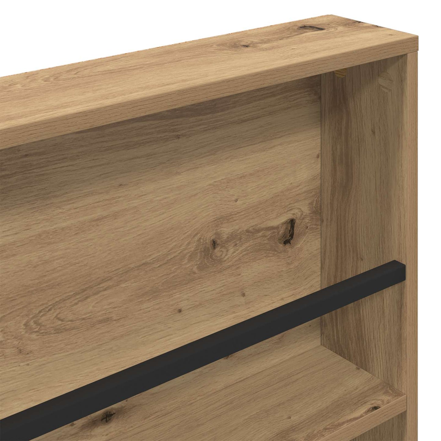 Magazine Rack Artisan Oak 80 x 12 x 70 cm Engineered Wood