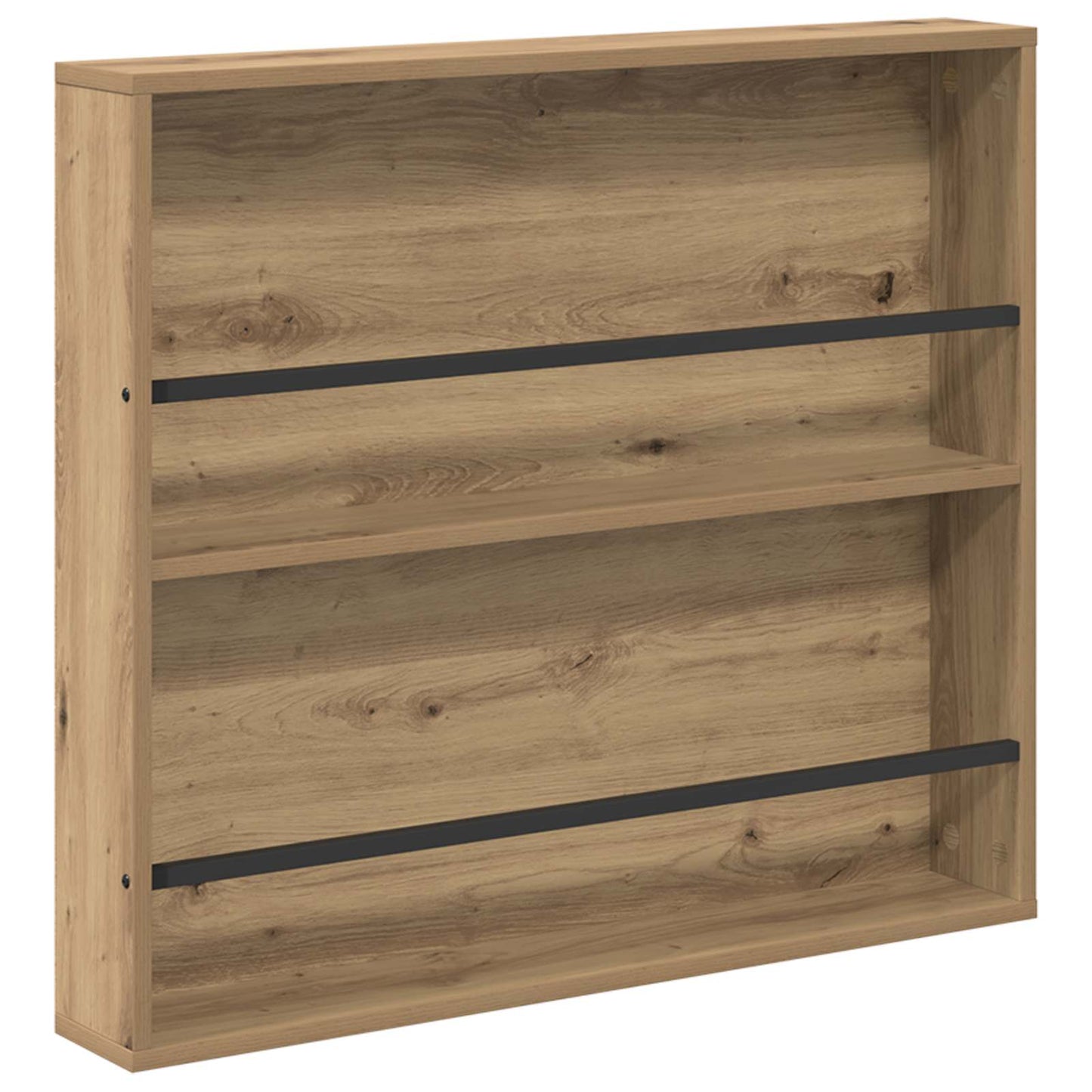 Magazine Rack 2 pcs Artisan Oak 80 x 12 x 70 cm Engineered Wood