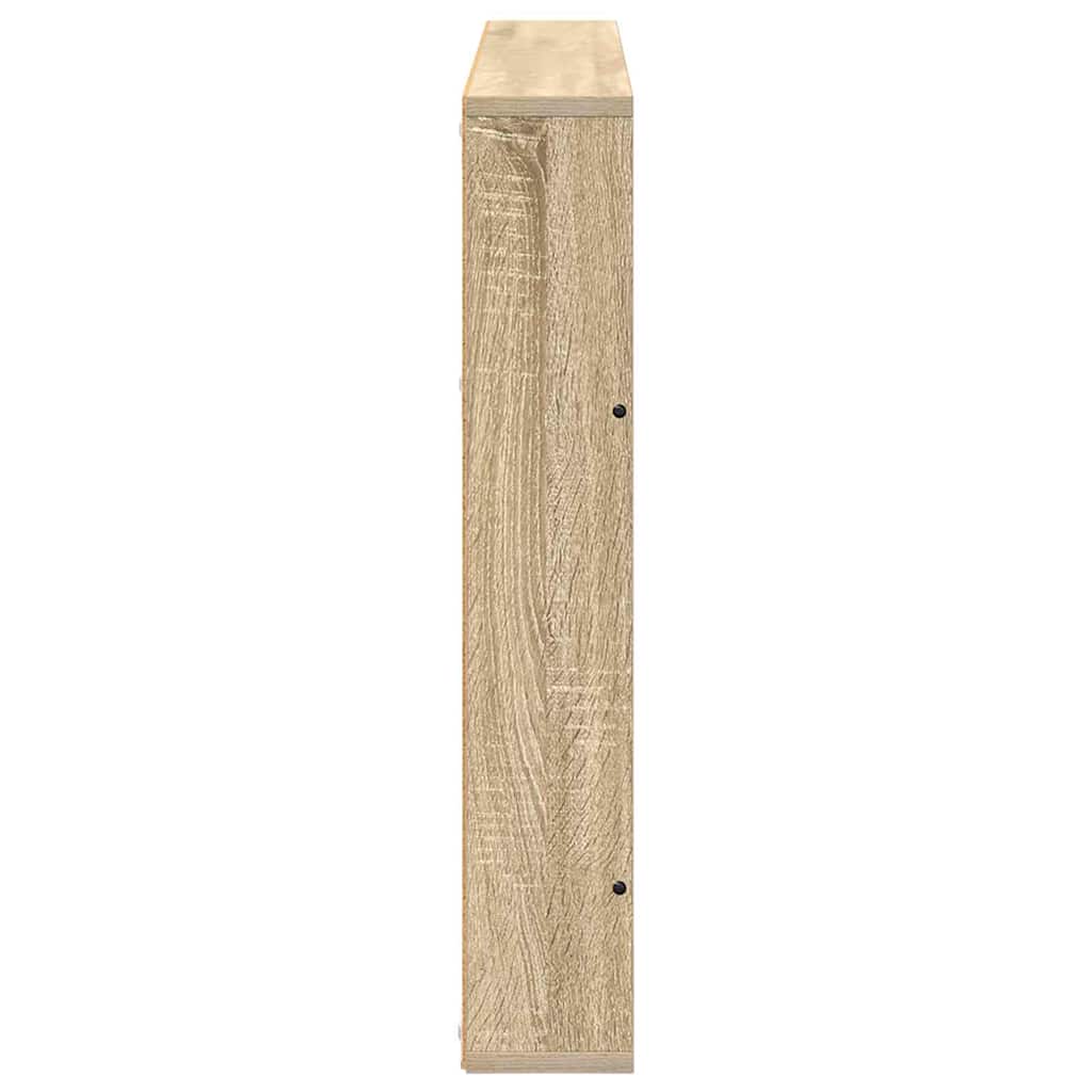 Magazine Rack Sonoma Oak 100 x 12 x 70 cm Engineered Wood