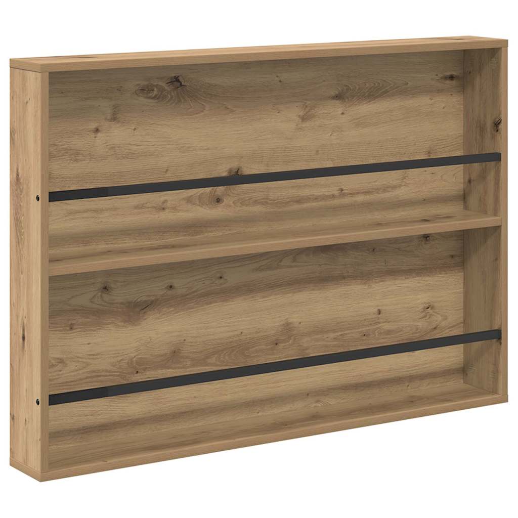 Magazine Rack Artisan Oak 100 x 12 x 70 cm Engineered Wood