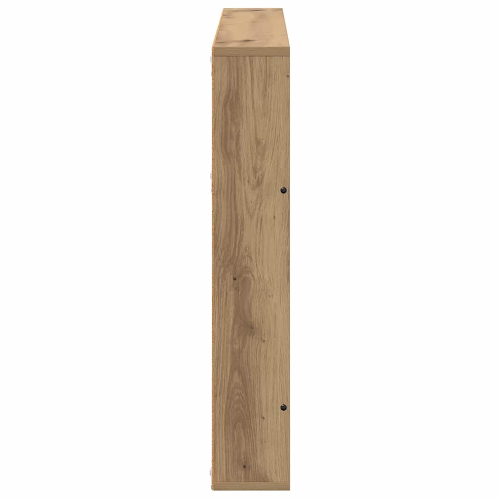 Magazine Rack Artisan Oak 100 x 12 x 70 cm Engineered Wood