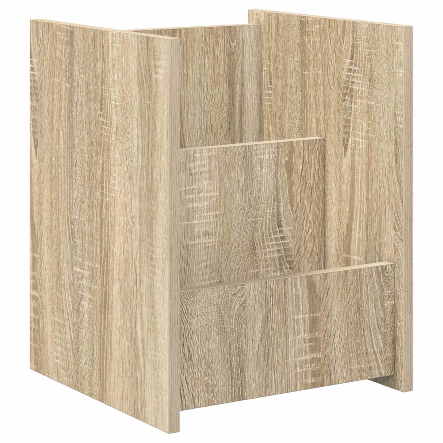 Magazine Rack Sonoma Oak 35 x 35 x 45 cm Engineered Wood
