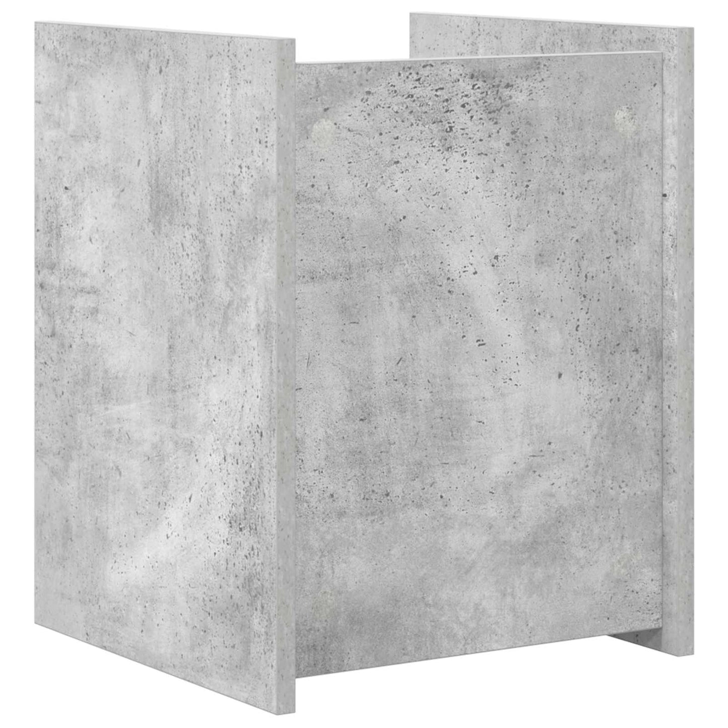 Magazine Rack Concerte Grey 35 x 35 x 45 cm Engineered Wood