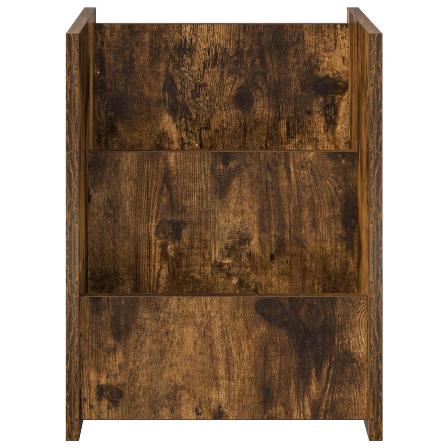 Magazine Rack Smoked Oak 35 x 35 x 45 cm Engineered Wood