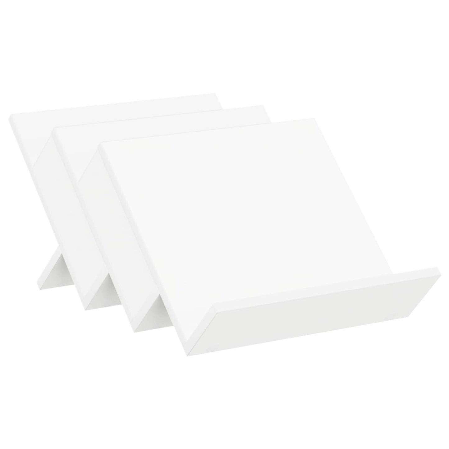 Magazine Rack White 53 x 40 x 28.5 cm Engineered Wood
