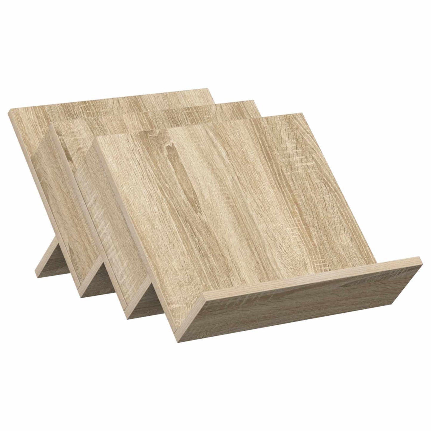 Magazine Rack Sonoma Oak 53 x 40 x 28.5 cm Engineered Wood