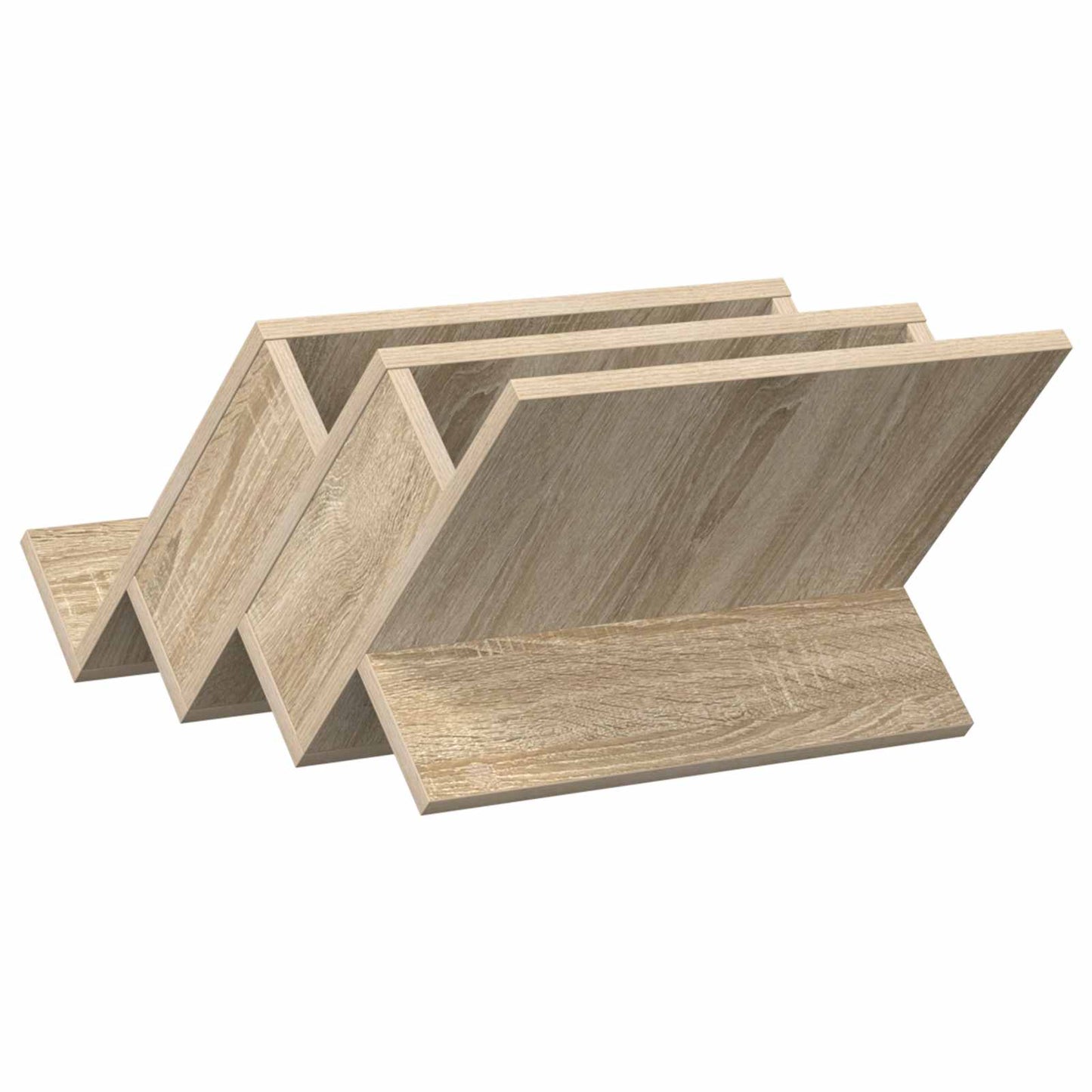 Magazine Rack Sonoma Oak 53 x 40 x 28.5 cm Engineered Wood