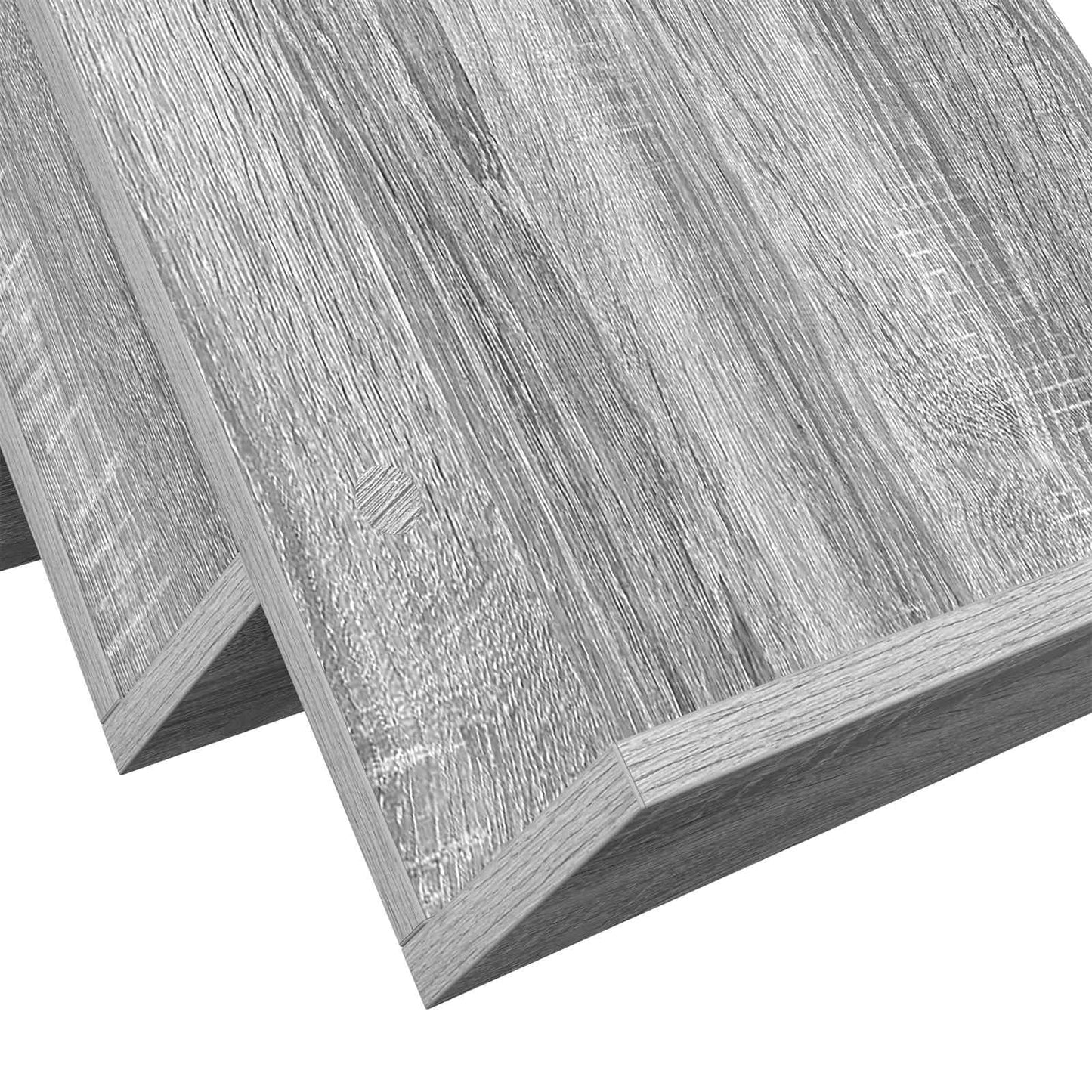 Magazine Rack Grey Sonoma 53 x 40 x 28.5 cm Engineered Wood