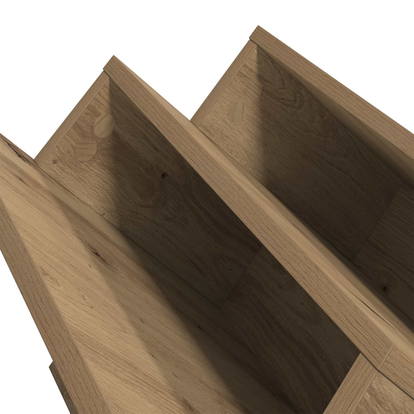 Magazine Rack Artisan Oak 53 x 40 x 28.5 cm Engineered Wood