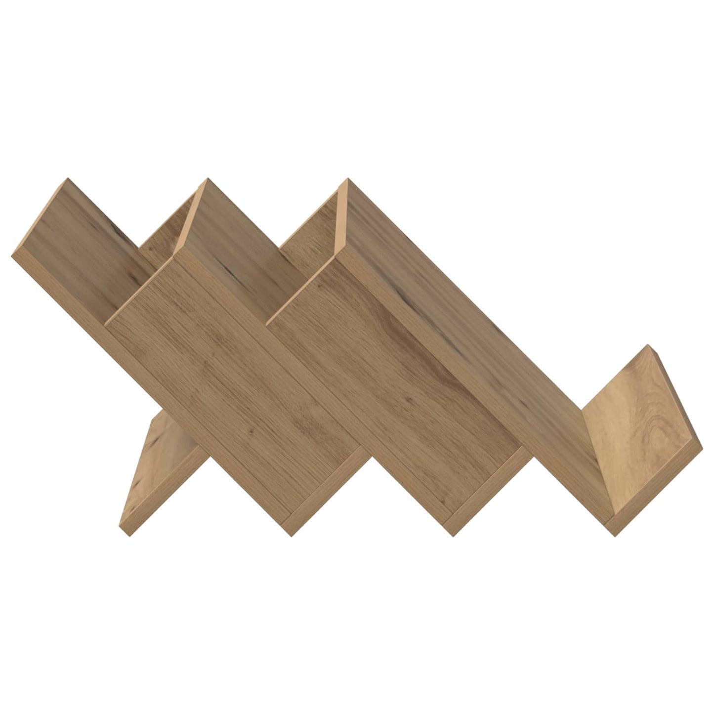 Magazine Rack Artisan Oak 53 x 40 x 28.5 cm Engineered Wood