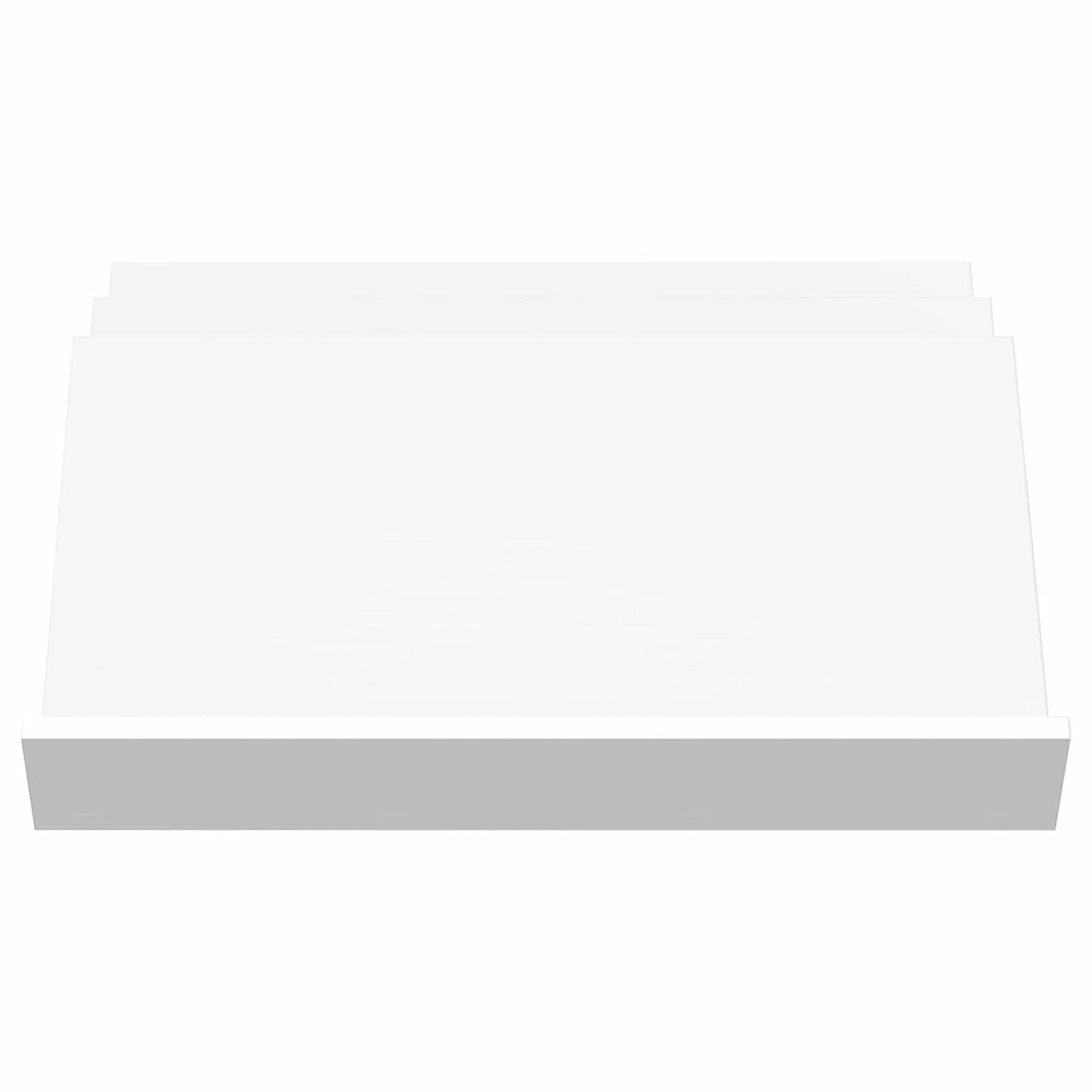 Magazine Rack White 65 x 53 x 28.5 cm Engineered Wood