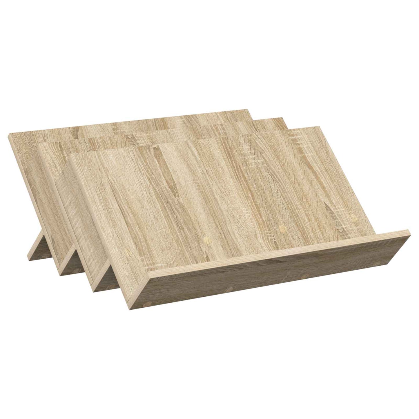 Magazine Rack Sonoma Oak 65 x 53 x 28.5 cm Engineered Wood