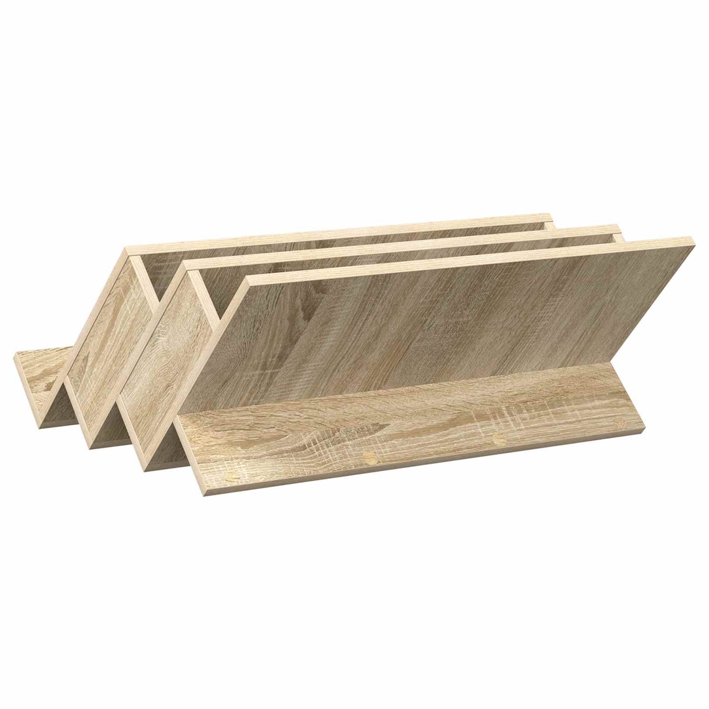 Magazine Rack Sonoma Oak 65 x 53 x 28.5 cm Engineered Wood