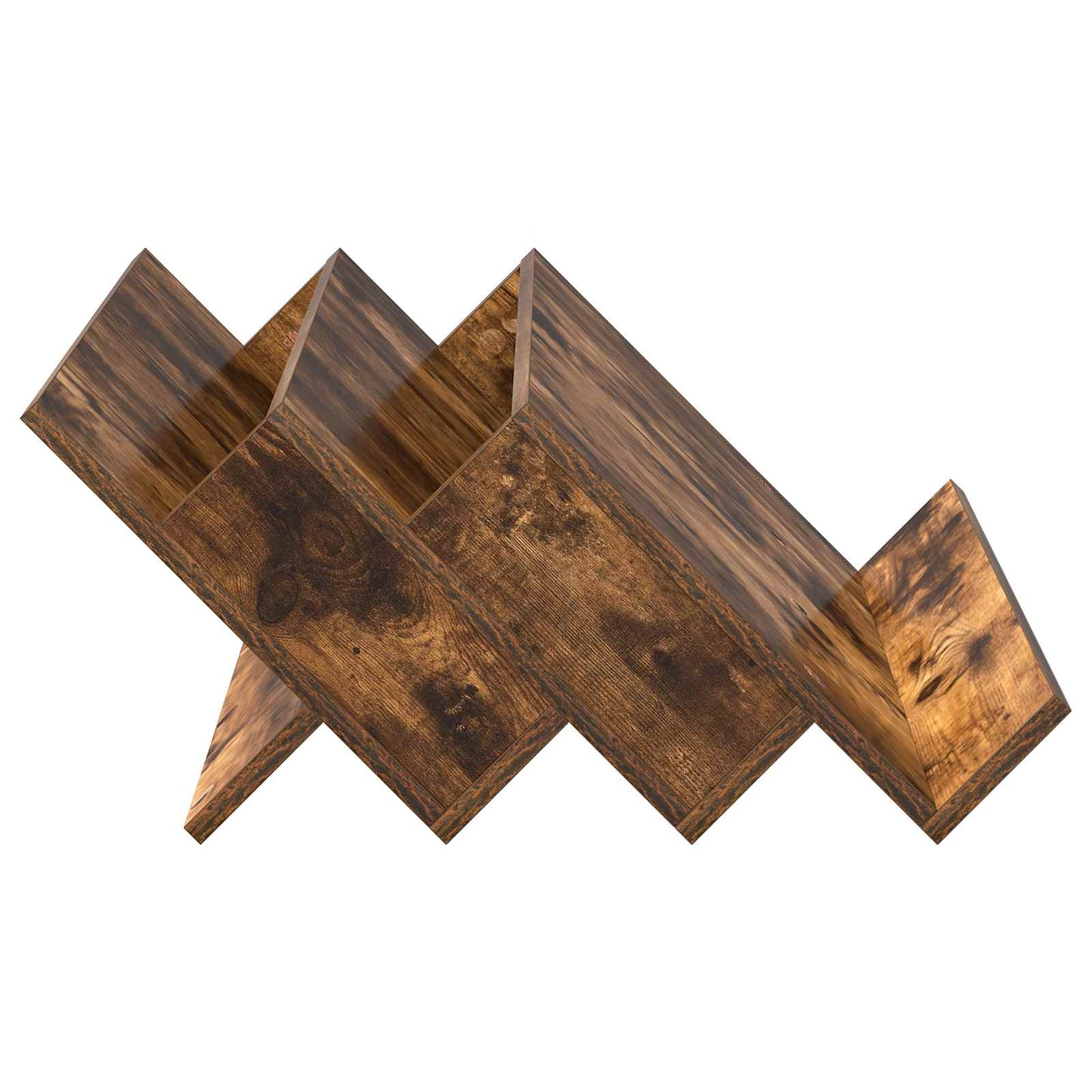 Magazine Rack Smoked Oak 65 x 53 x 28.5 cm Engineered Wood