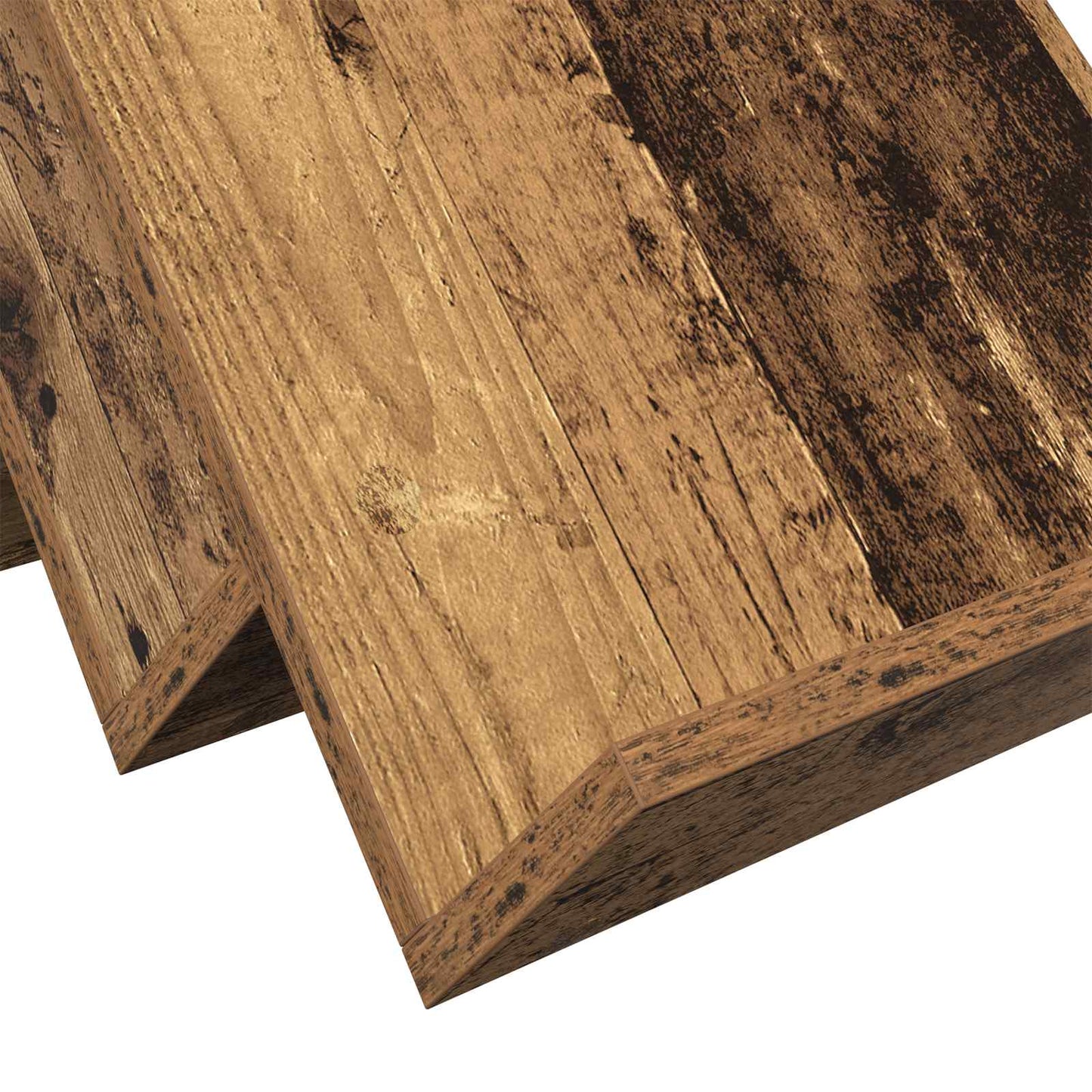 Magazine Rack Old Wood 65 x 53 x 28.5 cm Engineered Wood