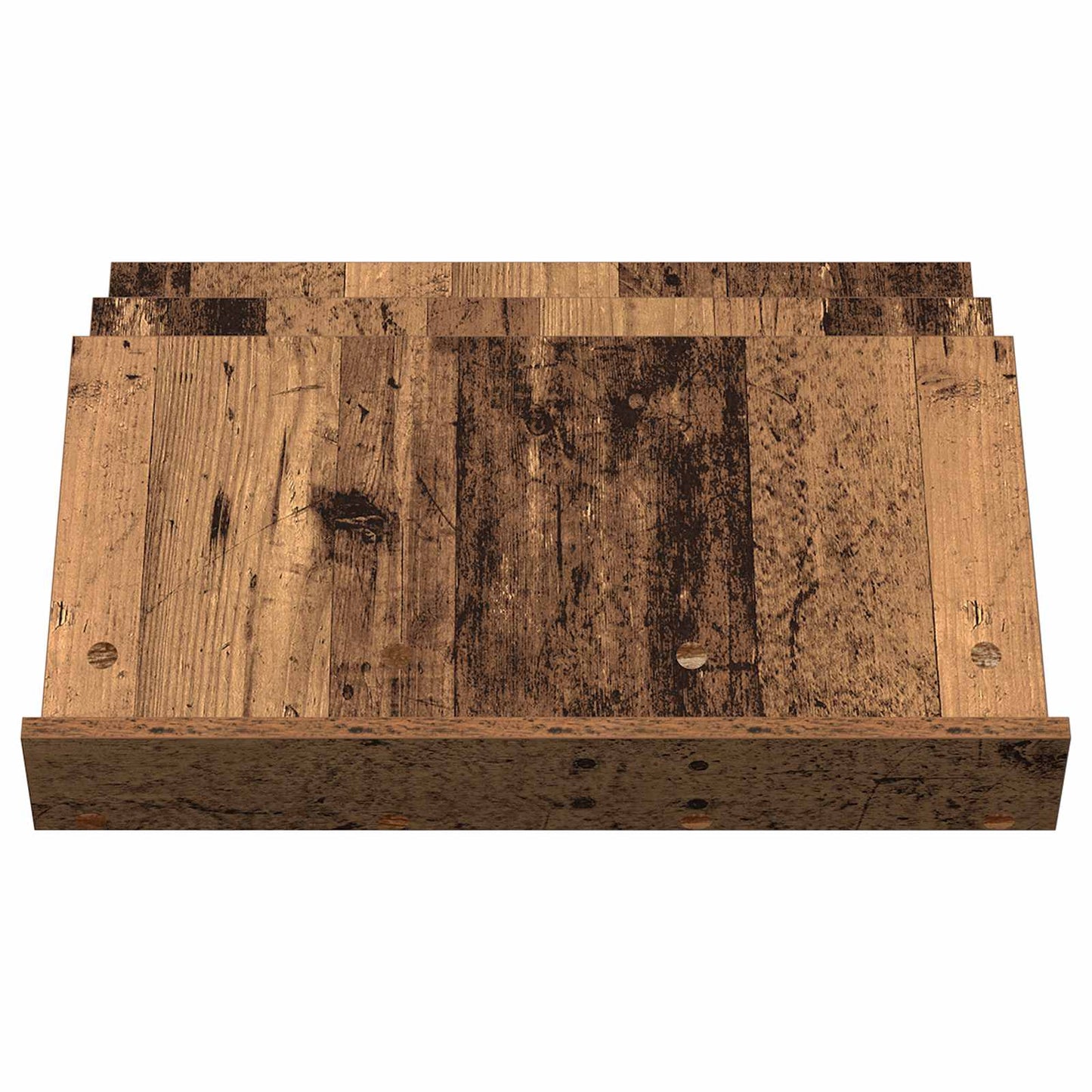 Magazine Rack Old Wood 65 x 53 x 28.5 cm Engineered Wood