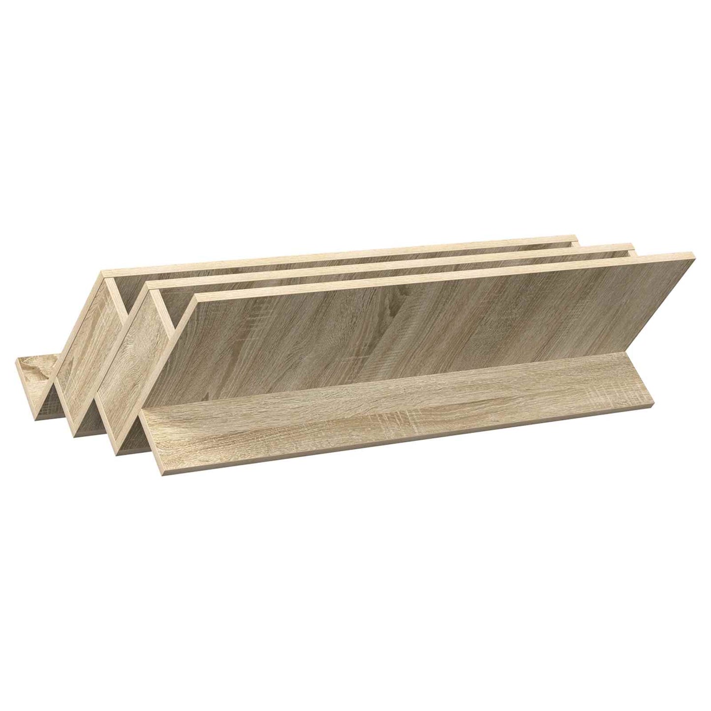 Magazine Rack Sonoma Oak 90 x 53 x 28.5 cm Engineered Wood