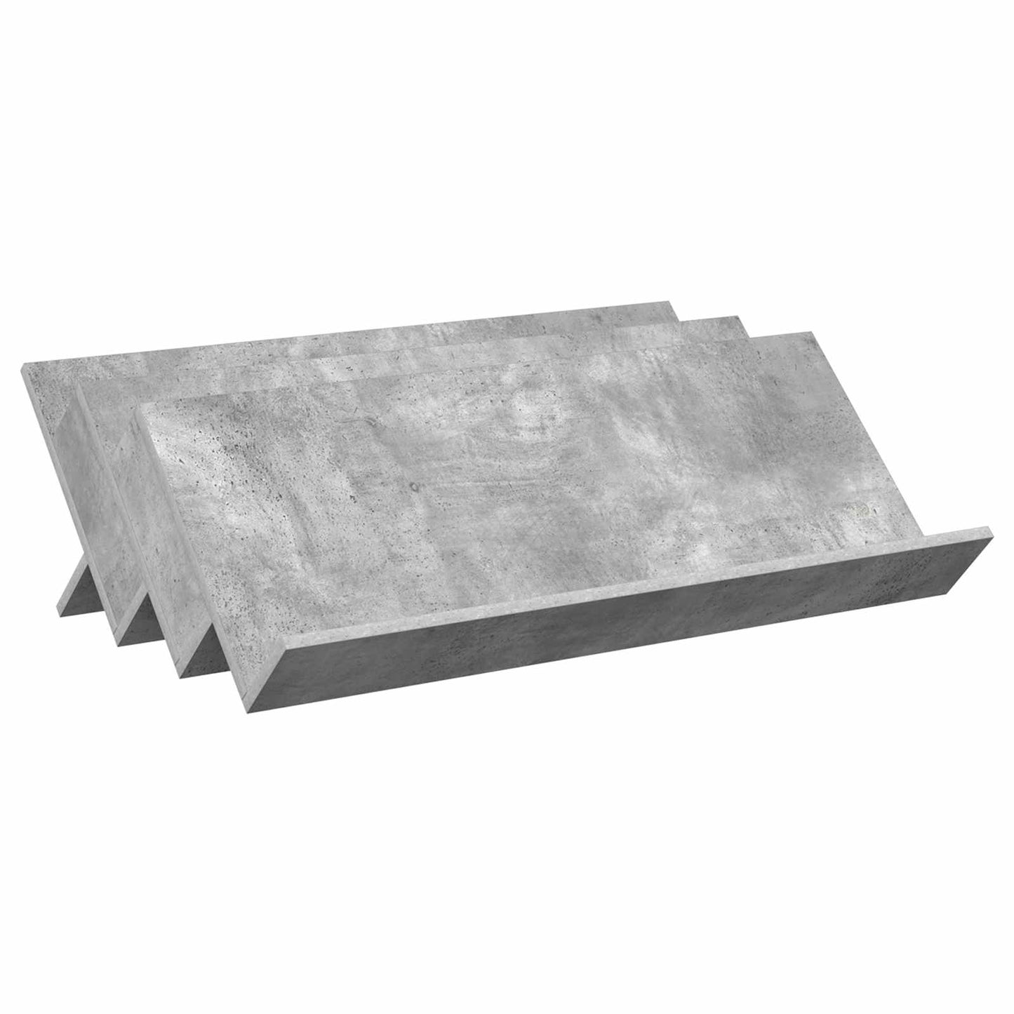 Magazine Rack Concerte Grey 90 x 53 x 28.5 cm Engineered Wood