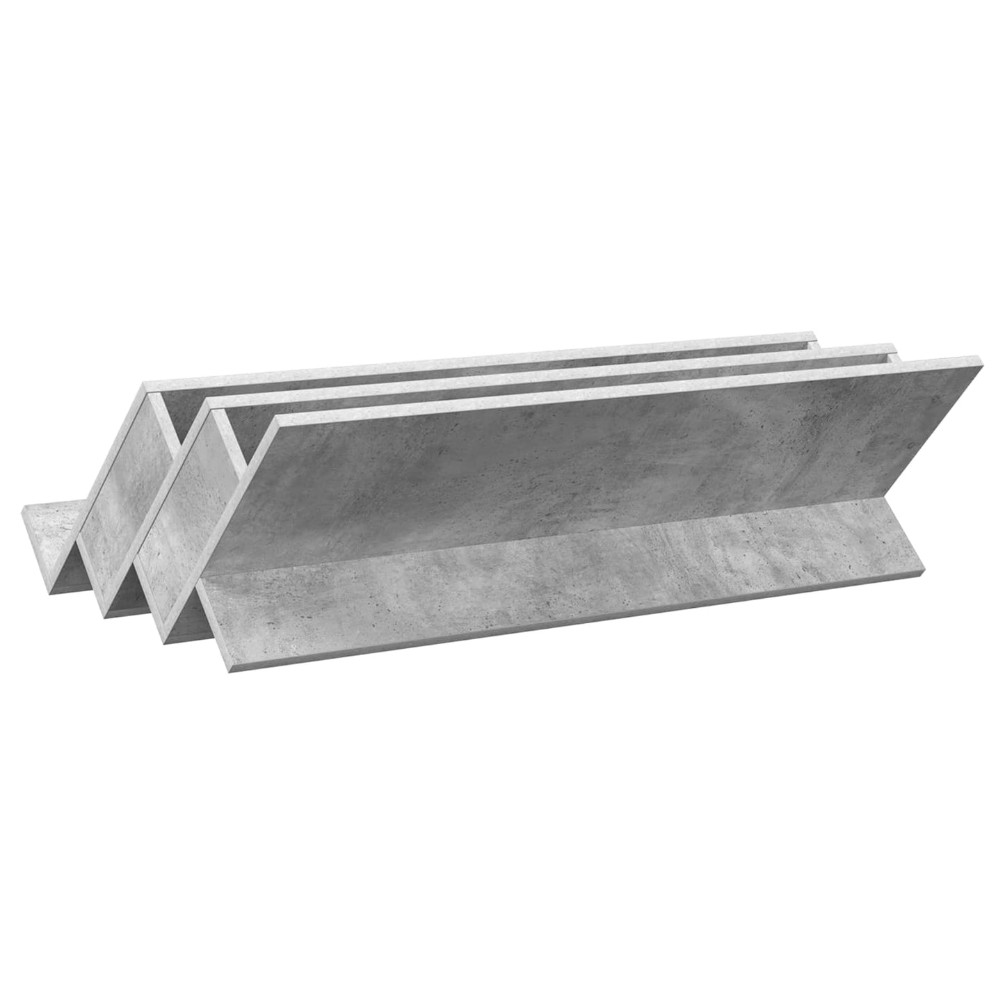 Magazine Rack Concerte Grey 90 x 53 x 28.5 cm Engineered Wood