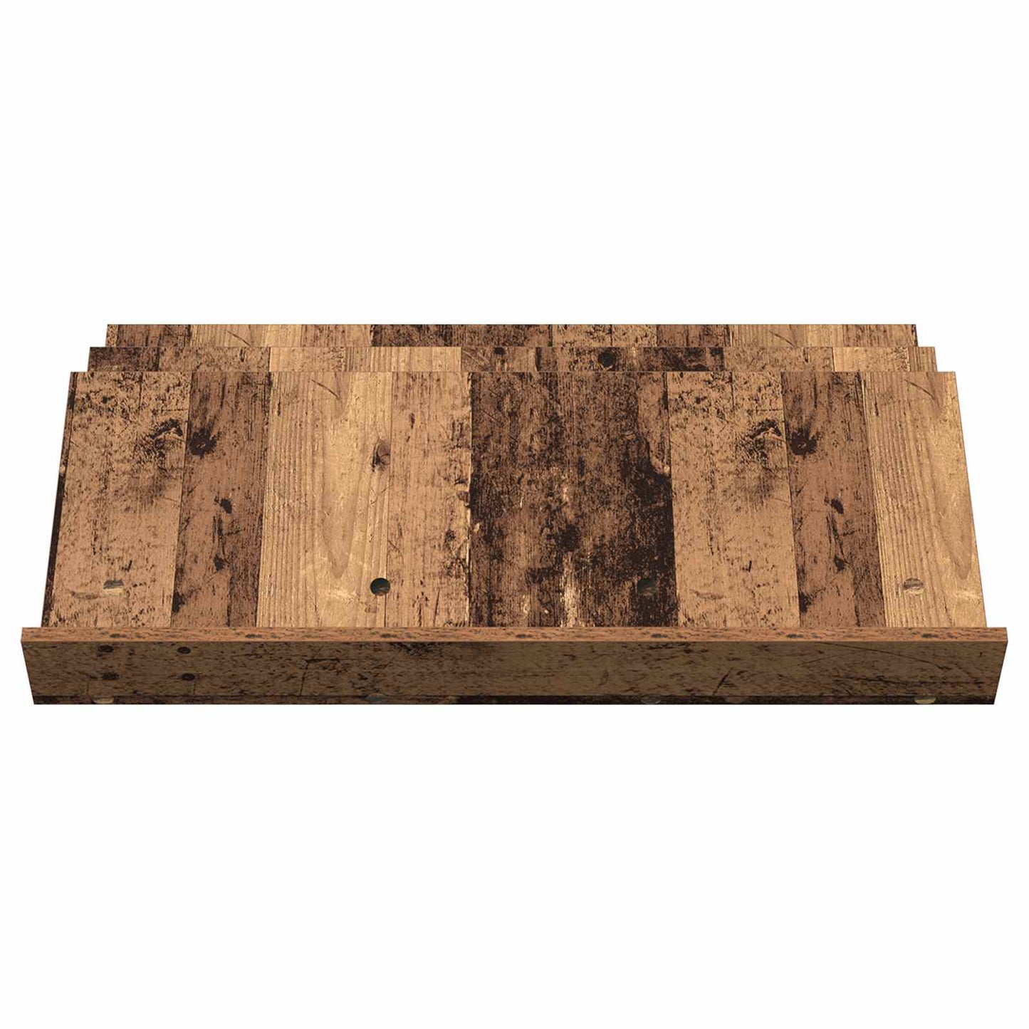 Magazine Rack Old Wood 90 x 53 x 28.5 cm Engineered Wood