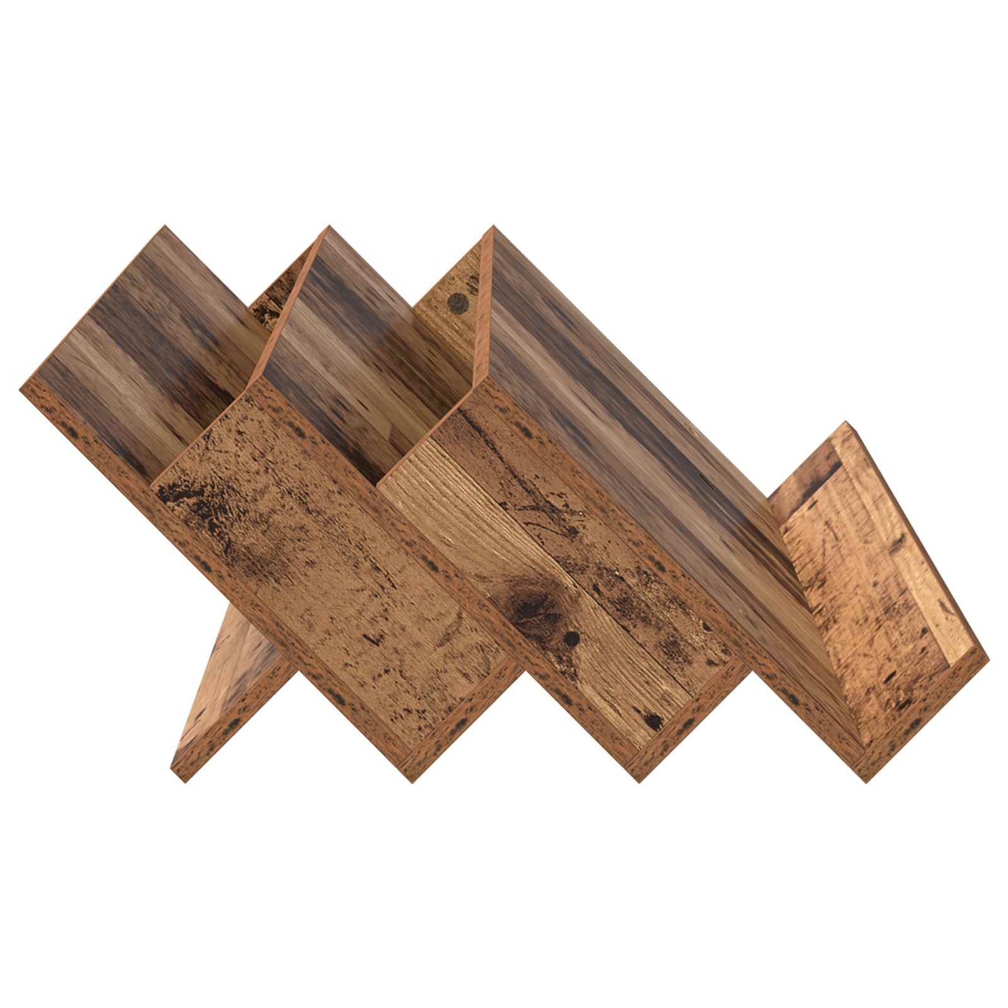 Magazine Rack Old Wood 90 x 53 x 28.5 cm Engineered Wood