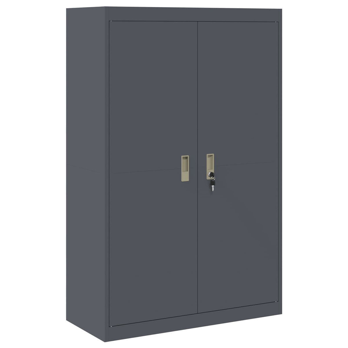 Storage Cabinet Anthracite 90 x 40 x 140 cm Steel
