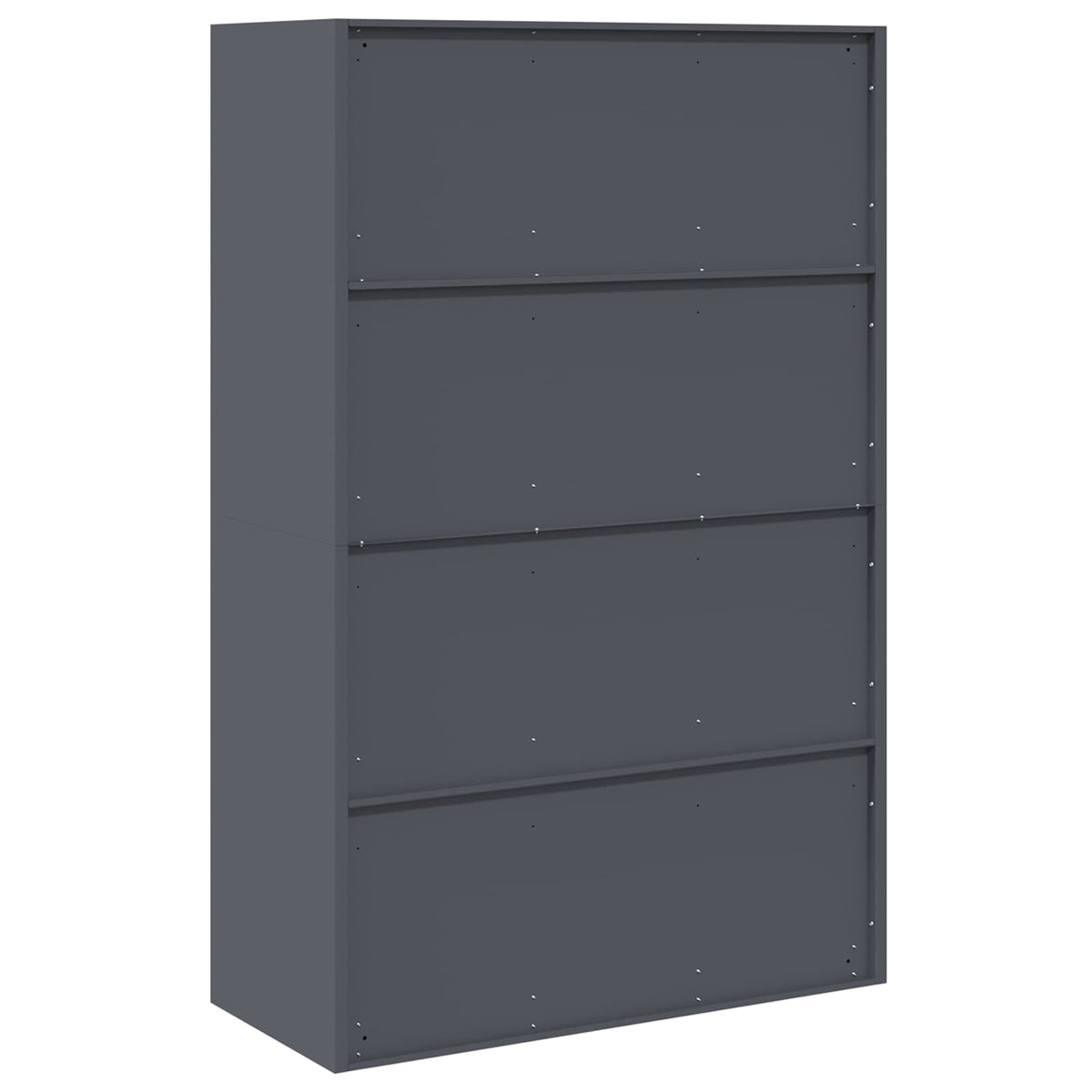 Storage Cabinet Anthracite 90 x 40 x 140 cm Steel