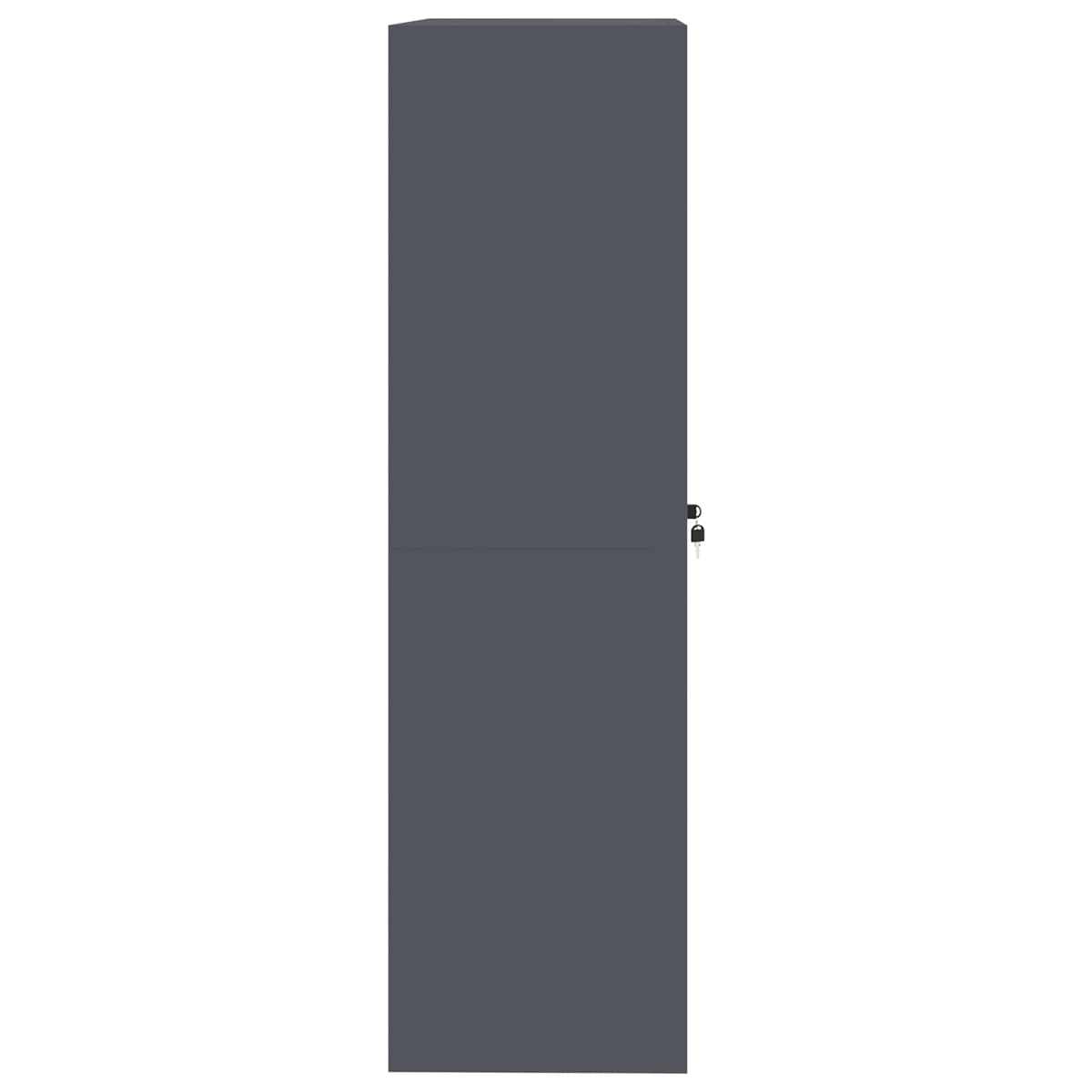 Storage Cabinet Anthracite 90 x 40 x 140 cm Steel