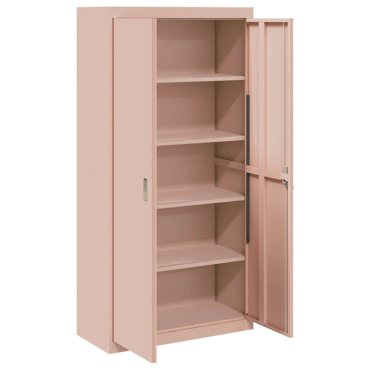 Storage Cabinet Pink 90 x 40 x 180 cm Steel