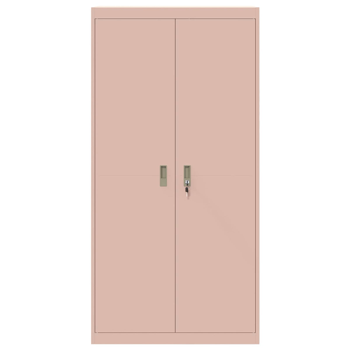 Storage Cabinet Pink 90 x 40 x 180 cm Steel
